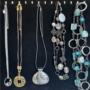 Lia Sophia Necklace Lot of 5